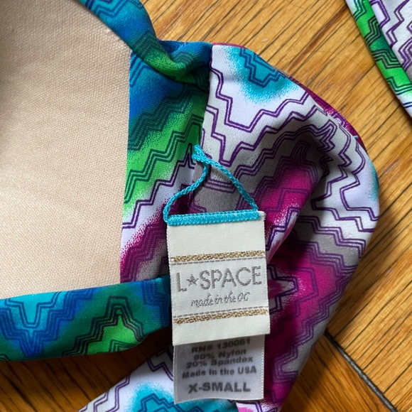 L*Space strapless bikini top - Picture 2 of 3